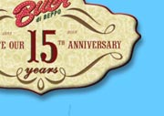 BUCA di BEPPO
CELEBRATE OUR 15 YEARS ANNIVERSARY!