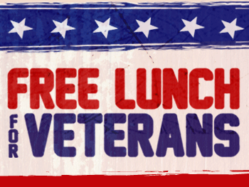 FREE LUNCH FOR VETERANS